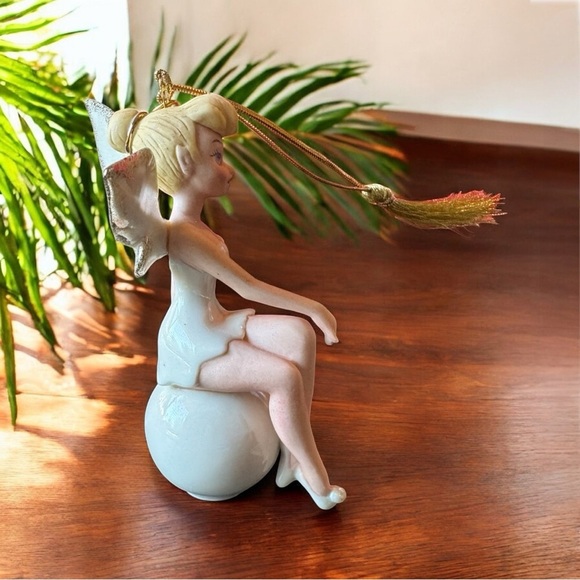 Lenox 2015 Disney Showcase Tinker Bell “Fa La La La Fairy” Ornament Original Box - Picture 10 of 13